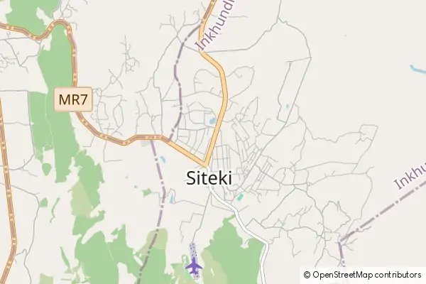 Mapa Siteki