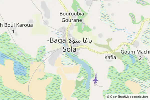 Mapa Baga Sola