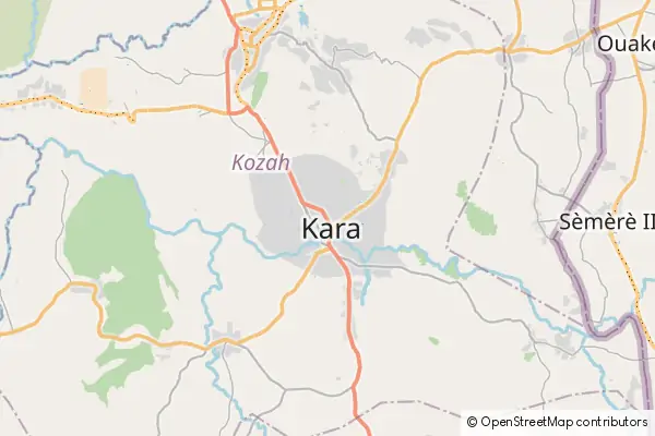Mapa Kara