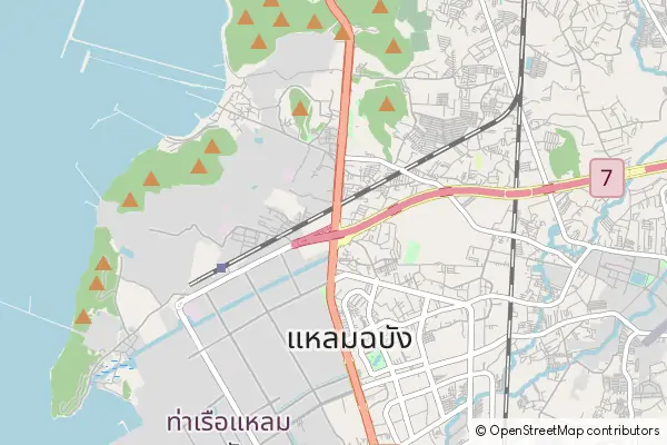 Mapa Laem Chabang