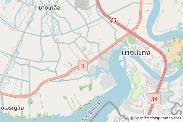 Mapa Bang Pakong