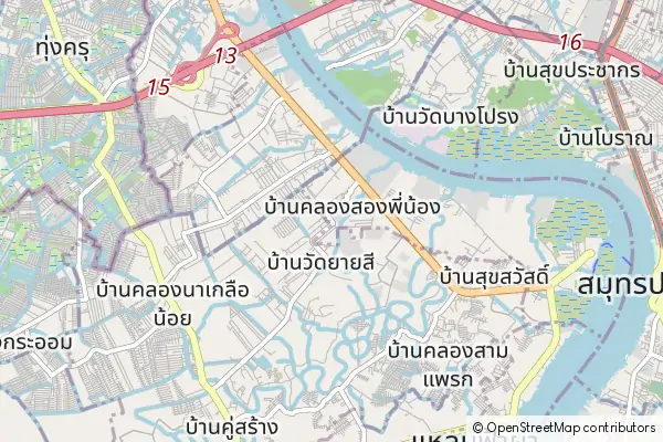 Mapa Phra Samut Chedi