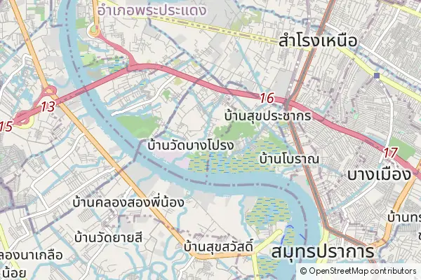 Mapa Bang Sao Thong