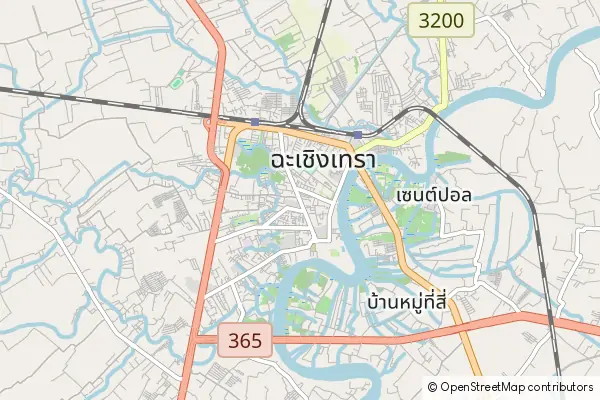 Mapa Chachoengsao