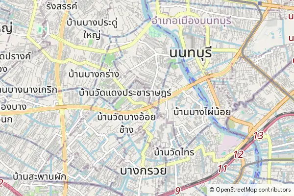 Mapa Bang Kruai