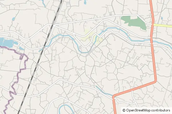 Mapa Kamphaeng Saen