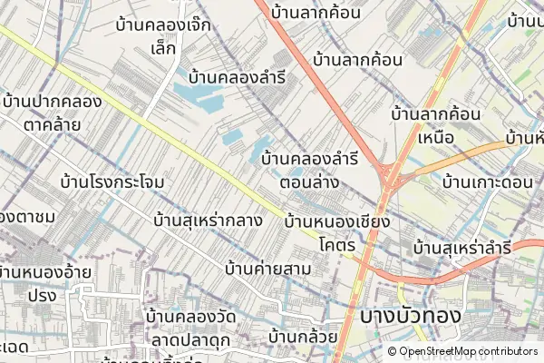 Mapa Bang Bua Thong