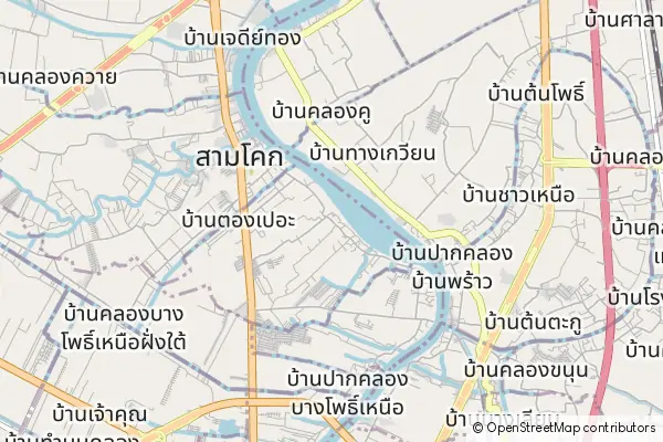 Mapa Sam Khok