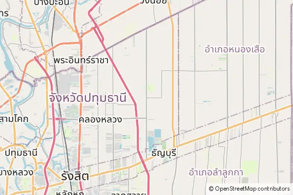 Mapa Khlong Luang