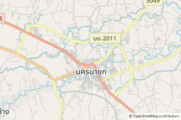 Mapa Nakhon Nayok