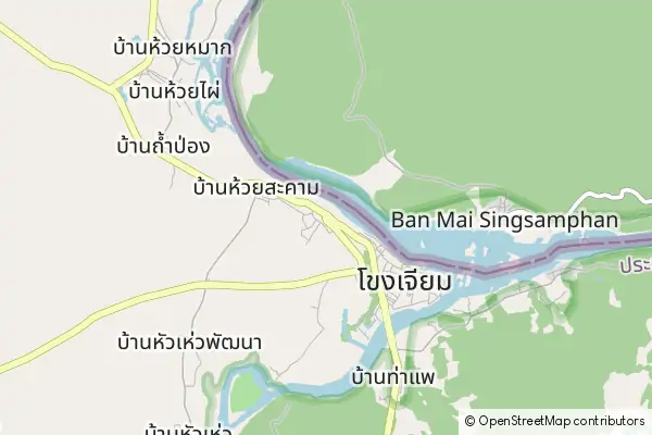 Mapa Khong Chiam