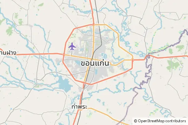 Mapa Khon Kaen