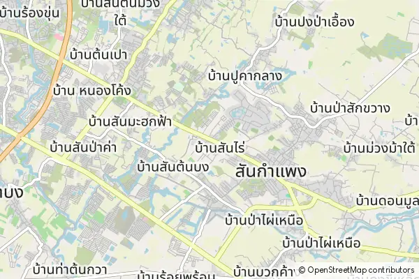 Mapa San Kamphaeng