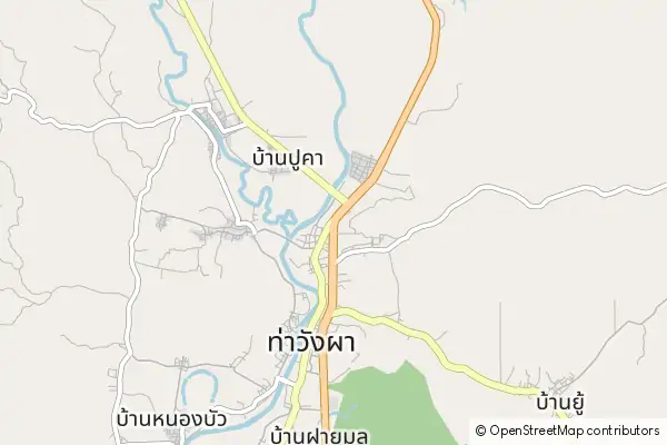 Mapa: Tha Wang Pha • © OpenStreetMap contributors Mapa Tha Wang Pha