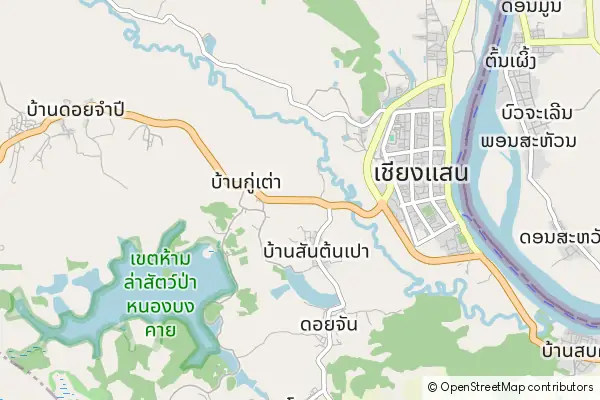Mapa Chiang Saen