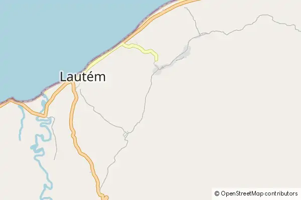 Mapa Lautém