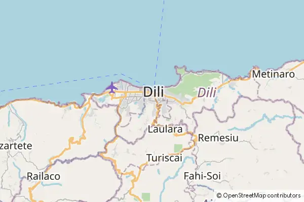 Mapa Dili