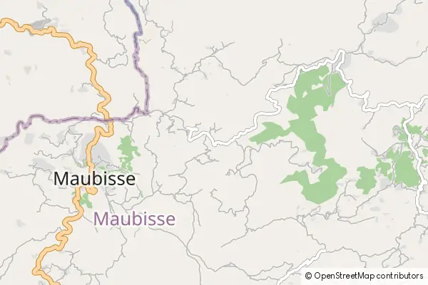 Mapa Maubisse