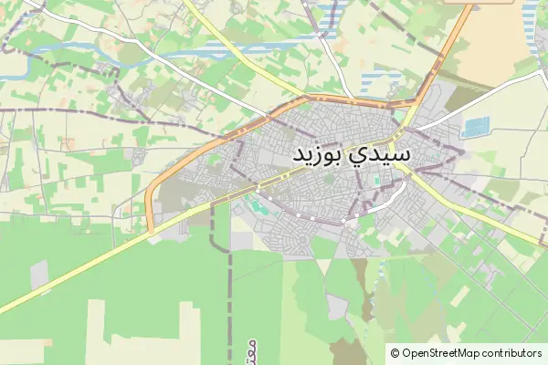 Mapa Sidi Bu Zajd