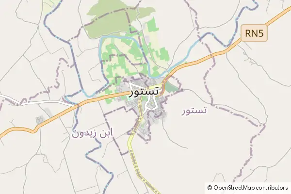 Mapa Tastur