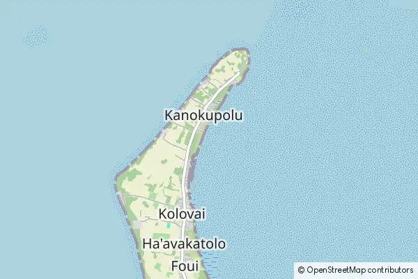 Mapa Kanokupolu