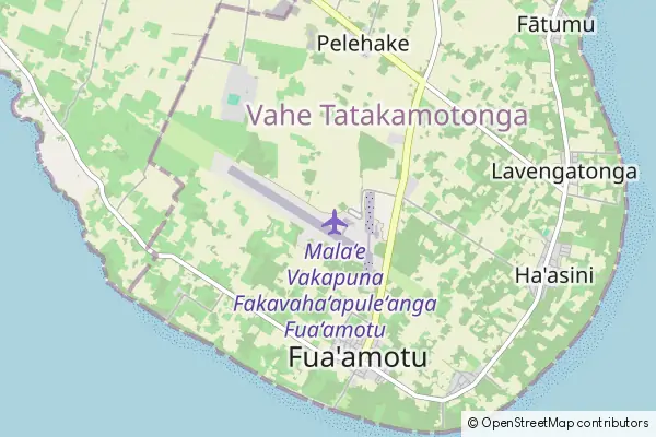Mapa Fua'amotu