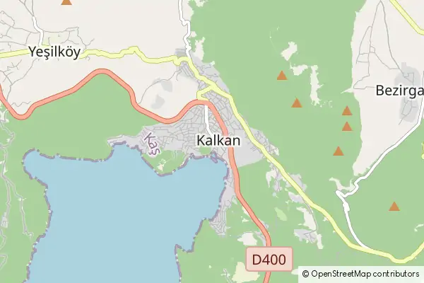 Mapa Kalkan