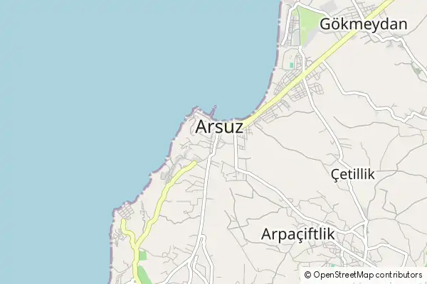 Mapa Arsuz