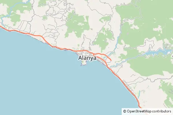 Mapa Alanya