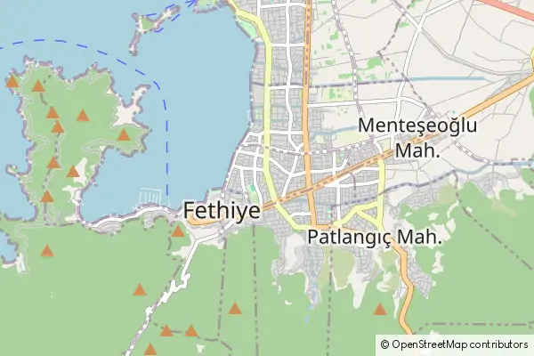 Mapa Fethiye