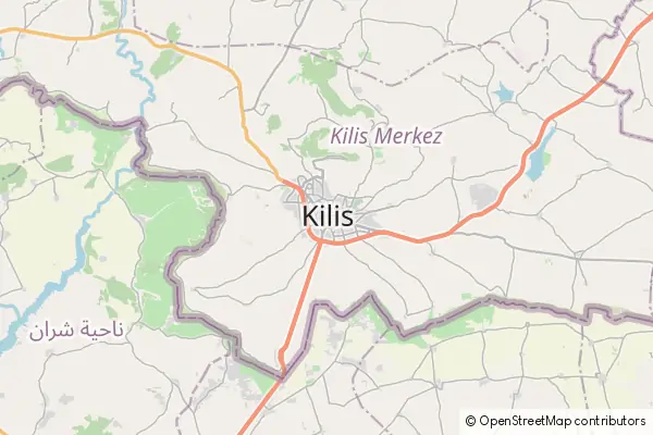 Mapa Kilis