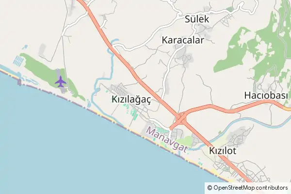 Mapa Kizilagac