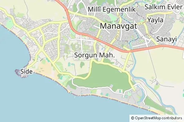 Mapa Sorgun