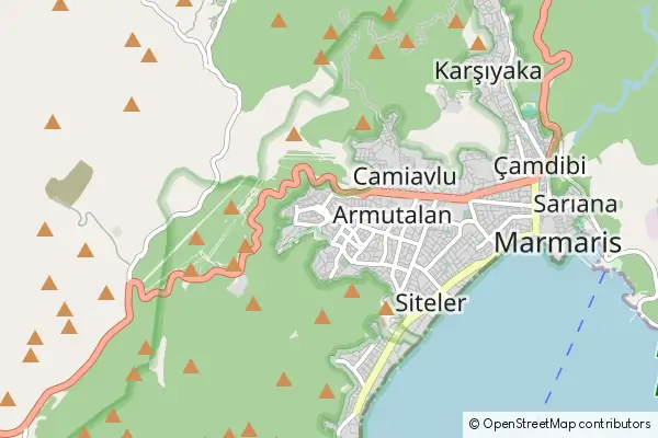 Mapa Armutalan