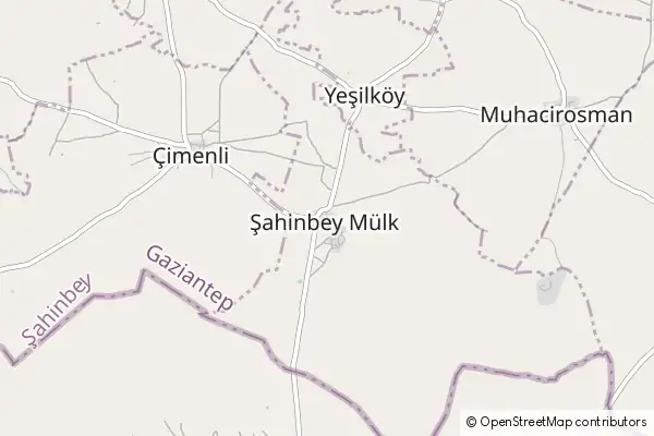 Mapa Şahinbey