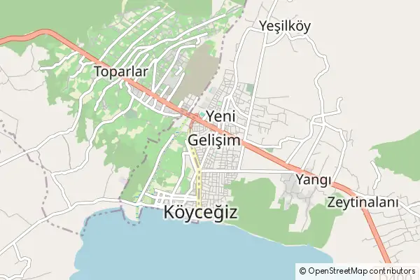 Mapa Köyceğiz