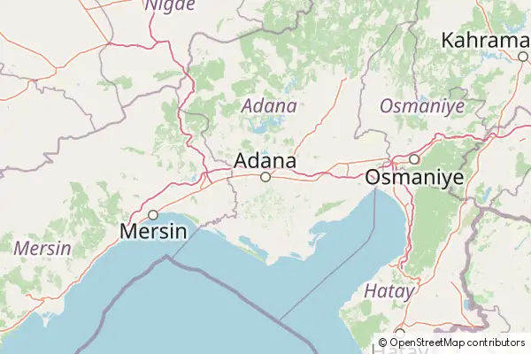 Mapa Adana