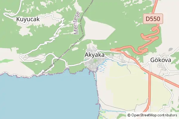 Mapa Akyaka