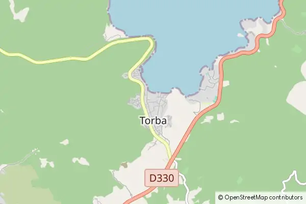 Mapa Torba