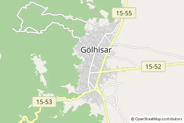 Mapa Gölhisar