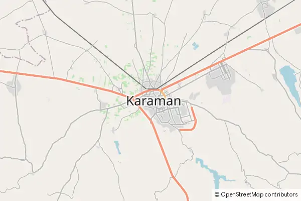 Mapa Karaman