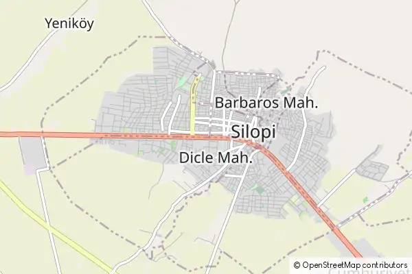 Mapa Silopi