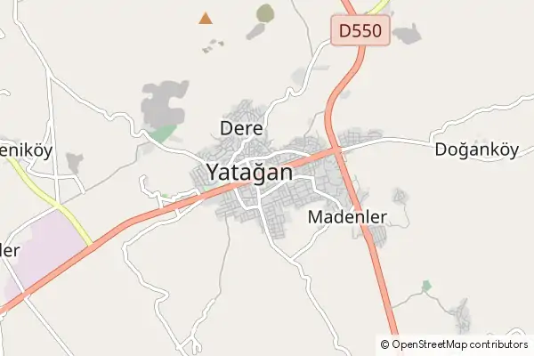 Mapa Yatağan
