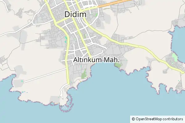 Mapa Altinkum