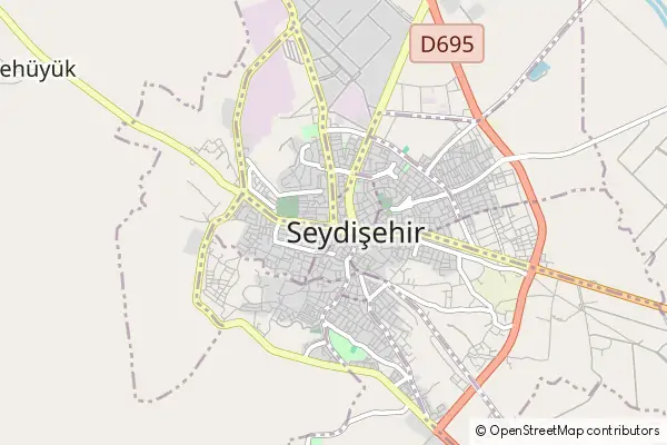 Mapa Seydişehir