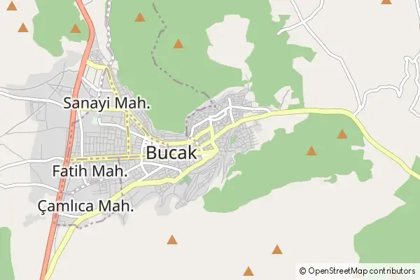 Mapa Bucak