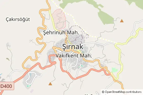 Mapa Sirnak