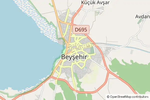 Mapa Beyşehir