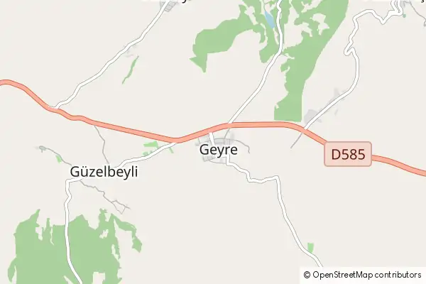 Mapa Geyre