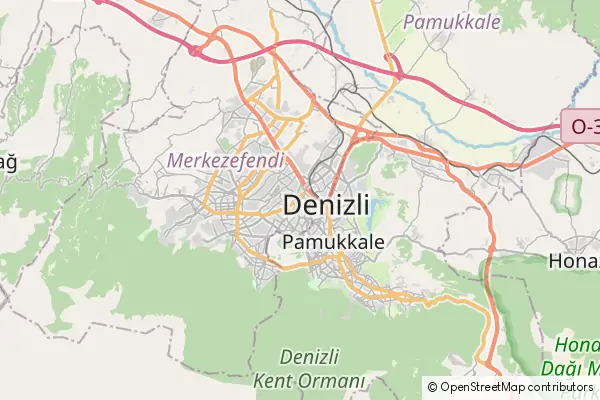 Mapa Denizli